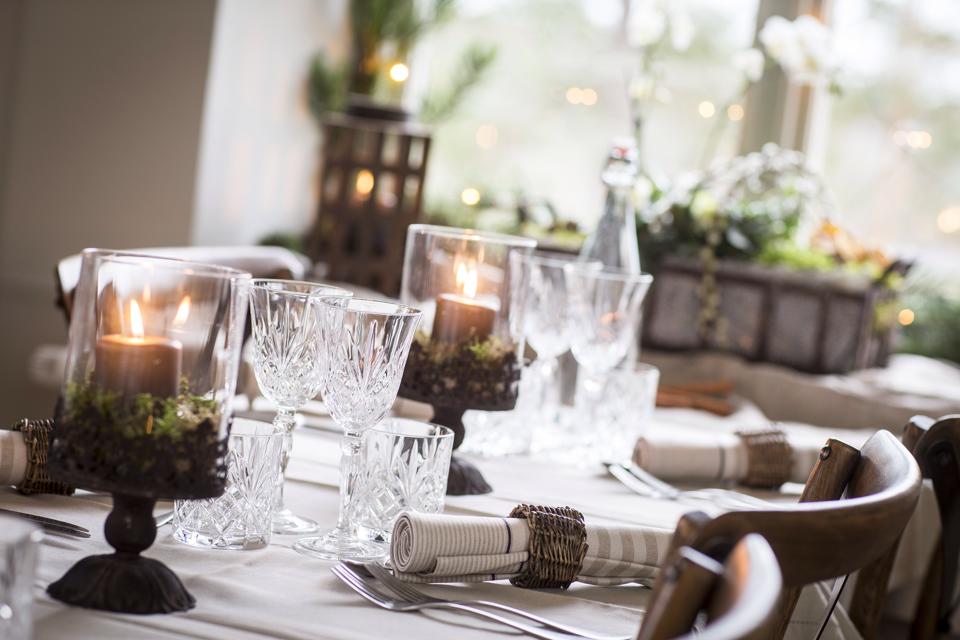 bordsduknings med linne på fredriksborg