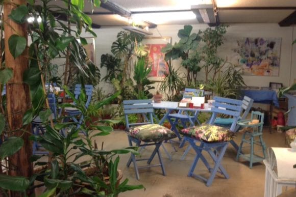 saltarö allé marias växter och café