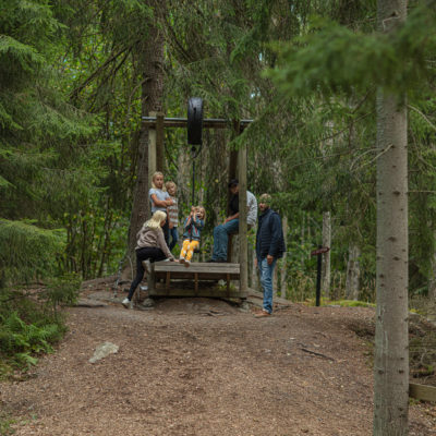 Skogshinderbana Siggesta Gård